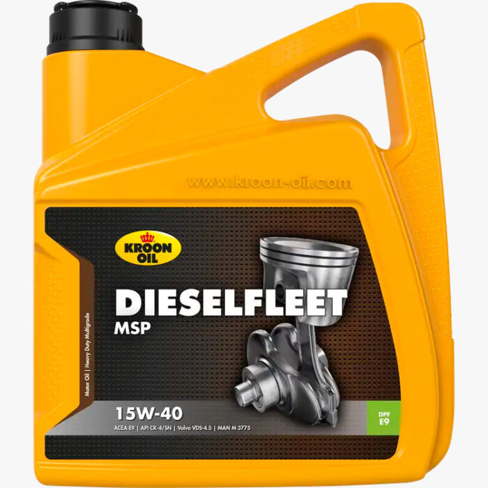 زيت المحرك Dieselfleet MSP 15W-40 ، اربعة لتر ، لمحركات الديزل