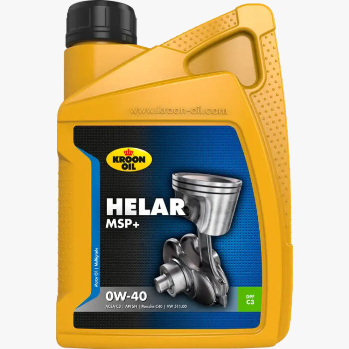 زيت المحرك Helar MSP+ 0W-40 ، واحد لتر ، رقم المصنعي 38190